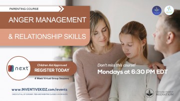 Anger Management and Relationship Skills - Parenting Course (Monday's in December)